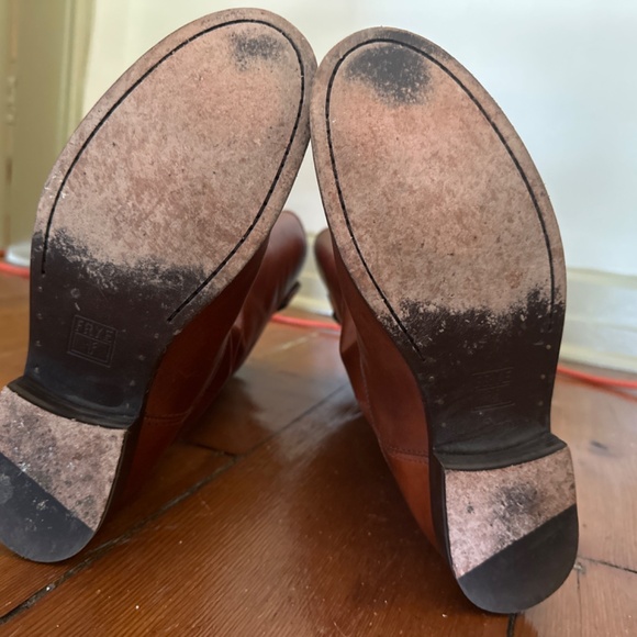 Frye Melissa button lug extended calf boots - Picture 4 of 13